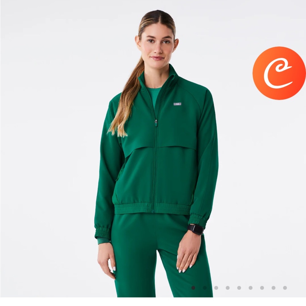 Fig Brand Hunter Green Sydney Jacke XL